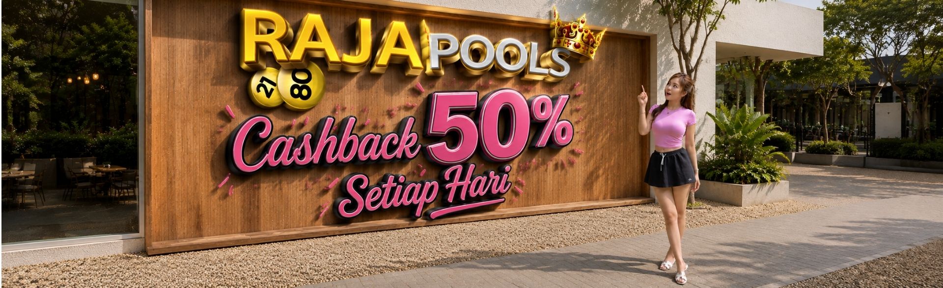 Rajapools Cashback Slot 100%